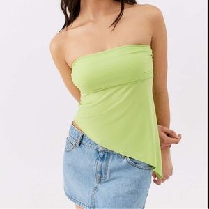Urban Outfitters Bandeau Asymmetrical Top
